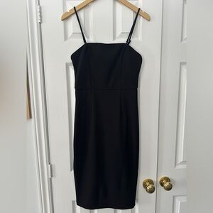 Black Spaghetti Strap Dress
